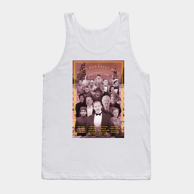 The Grand Budapest Hotel Tank Top by okjenna